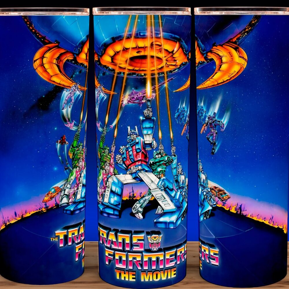 Transformer 80s The Movie Cup Mug Tumbler